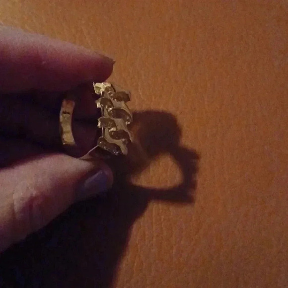 💙🌹Gold plated nugget ring - Picture 7 of 9